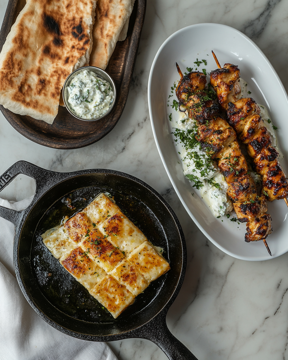 Editorial food photography showing beautifully plated restaurant dishes