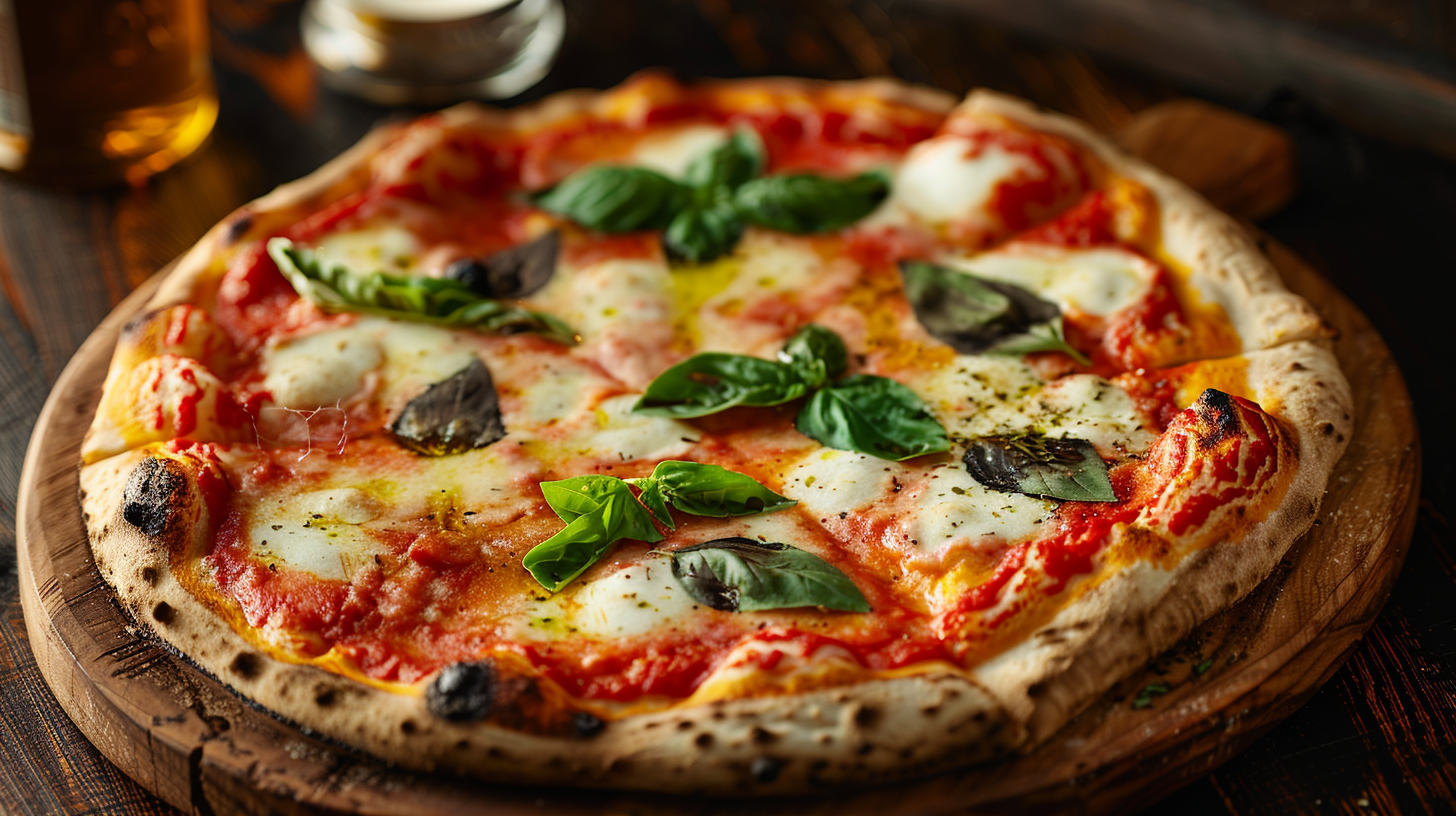 Margherita pizza